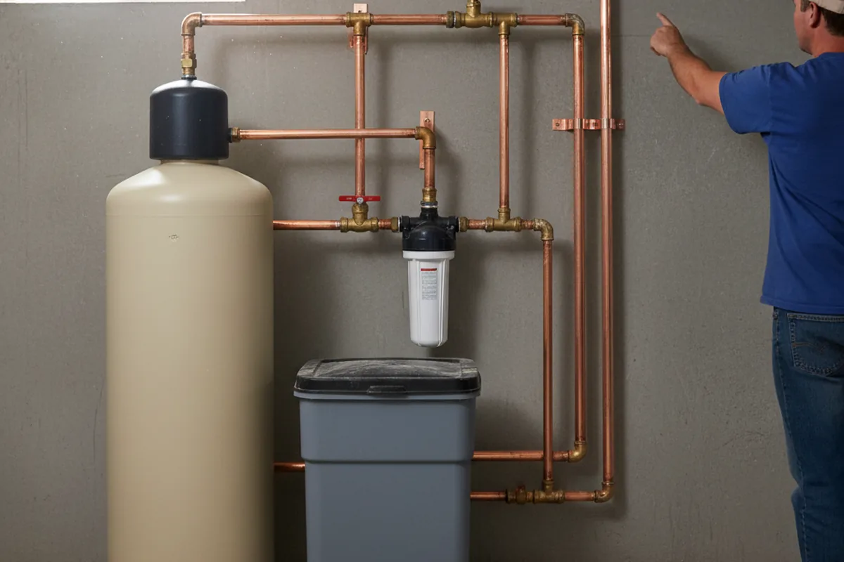 Whole-house water treatment system installed in Warrenton